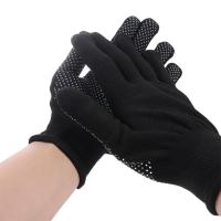 Guantes de trabajo de seguridad portátiles, guantes de protección laboral de nailon antideslizantes, manoplas de montar transpirables y resistentes al desgaste, 5 pares - details 9