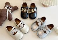 Zapatos de cuero para niñas, calzado de estilo coreano, suave y cómodo, antideslizante, versátil, dulce amor, novedad de otoño, 2024 - details 13