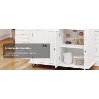 Isla de Cocina con Ruedas