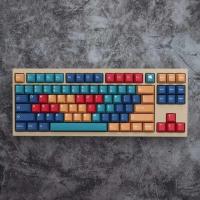 130 key/set G New style Panels Keycaps PBT Dye Subbed Key Caps Cherry Profile Keycap With 2.25U 2.75U 3U 7U Spacebar ISO Enter - details 1