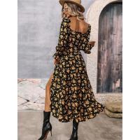 Vestido elegante floral bohemio de temporada para mujer - details 2
