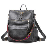 Zhenli-Bolso de hombro Retro para mujer, mochila de gran capacidad, diseño de nicho, venta al por mayor - details 6