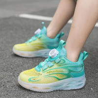 Calzado deportivo para exteriores, cómodos zapatos para correr para niños, antideslizantes y resistentes al desgaste, con superficie de malla transpirable - details 17