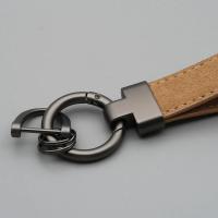 Lujoso Llavero de Cuero Cinturón Negro Regalo de Joyería para Hombres y Mujeres - details 5