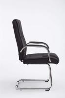 Cantilever Attila Tapizada En Tela y con Base De Metal I Silla De Conferencia con Reposabrazos, Color:Negro/Negro - details 31