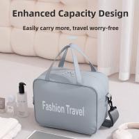 Bolsa de viaje de película 600D de moda, bolsa de lona impermeable de gran capacidad, bolsa de equipaje ligera de un solo hombro para yoga - details 12