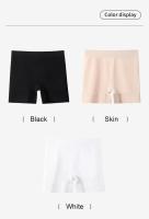 Pantalones cortos de seguridad de cintura alta para mujer, bragas protectoras, pantalones cortos de talla grande, ropa interior sin costuras, Verano - details 2