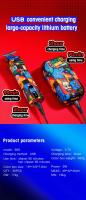 Conjunto de Afeitadora de Malla de Tres Cuchillas Graffiti Hair Clipper Rasador de Barba - details 1