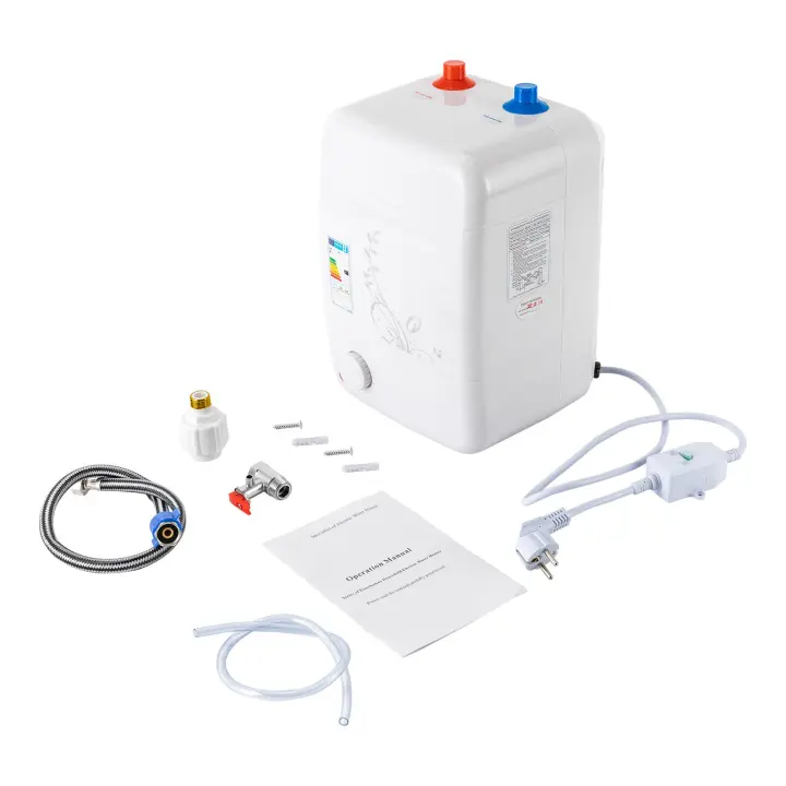 Calentador de Agua Eléctrico de Alta Presión y Calentamiento Rápido Tank de Agua Caliente Pequeño de 8l 220 V - 1