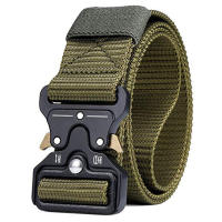 Cinturón de Nailon de Lona para hombre, cinturón táctico multitifción de gran tamaño, 150, 170cm, para Caza al Aire Libre, Combate y supervivencia - details 1