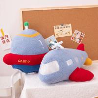 ZU Fiesta Temática Espacial decoración del hogar lindos astronautas OVNI cohete y avión juguetes de peluche niños tienda habitación almohadas - details 4