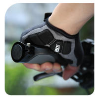 Guantes cortos antideslizantes para bicicleta, manoplas de Gel sin dedos con tira reflectante, deportes de verano, ciclismo - details 14