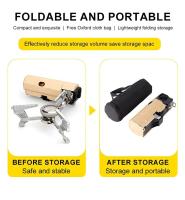 Estufa de Camping Plegable Portátil 2670W, Quemador de Gas para Picnic al Aire Libre - details 14