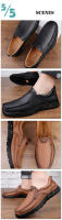 Zapatos de vestir de cuero Oxford para hombre, zapatillas formales transpirables con cordones, calzado plano de moda - details 3