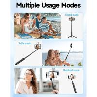 PALO SELFIE CON LUZ Trípode para selfies con luz de relleno, soporte portátil para teléfono, soporte de aluminio para teléfono, palo para selfies para teléfonos inteligentes - details 2