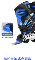Patines suaves para niños y adultos, patines en línea, juego de flash completo ajustable - details 11