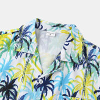 Camisa de manga corta para hombre, Camisa ajustada con estampado de flores fragmentadas, serie CS, primavera y verano, 2024 - details 87