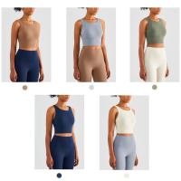 Sujetador sexy para mujer, sujetadores elásticos para gimnasio y yoga, top corto, ropa elástica, ropa interior deportiva para mujer - details 2