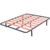 Cama Completa con Colchón Venus Reversible + Somier de Láminas Basic con 4 Patas Abrazadera, 90 x 190 - details 8