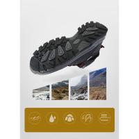 Zapatos de senderismo populares para hombre, zapatillas de cuero para exteriores, botas de montaña, calzado de escalada, trotar, Trekking - details 2