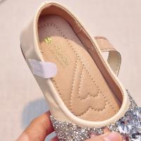 Zapatos de cuero para niñas, calzado de princesa elegante, suela suave, antideslizante, versátil, estilo coreano, Otoño, 2024 - details 9