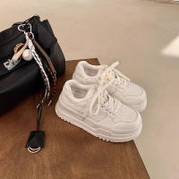 Nueva plataforma zapatos blancos moda deportes casual zapatos blancos - details 6