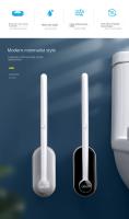 Cepillo De Inodoro Desechable Con Manija Larga Conjunto De Venta Al Por Mayor Cepillo De Limpieza Para El Hogar Microfibra Eco-amigable Sin Químicos Alcalinos - details 1
