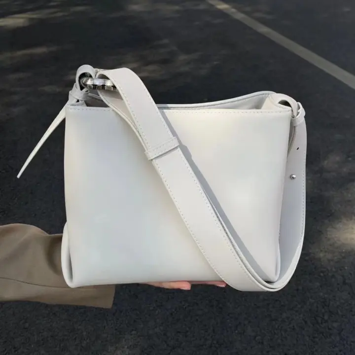 2025 nuevo nuevo bolso de mano de moda púrpura bandolera hombro Casual cubo asa superior tendencia de compras bolsos de viaje para mujeres - 1