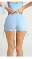 ZHUMU GYM Pantalones de Yoga de Verano Cintura Alta, Cordón Deportivo Transpirable para Fitness, Correr, Ciclismo - details 7