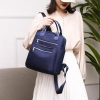 Mochila de viaje informal para mujer, bolso de hombro Oxford impermeable, bolso de mano de gran capacidad, monedero negro, paquete escolar - details 9