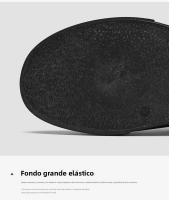 Nuevos zapatos de moda para hombre con suela gruesa resistente al desgaste, zapatos de plataforma suave, versátiles e informales. - details 9
