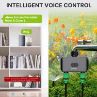 Aspersor de jardín inteligente con Bluetooth, temporizador bidireccional, filtro retardador de lluvia, controlador de riego automático - details 10
