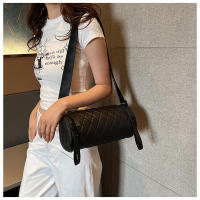 Bolso pequeño para mujer, nuevo cilindro acolchado, hombro Simple, personalidad, correa ancha, bolso tipo cubo - details 15