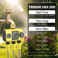 Temporizadores de agua automáticos Insoma-3 para salidas, sistema de riego de jardines y herramienta de programación de pulverización con control independiente - details 3