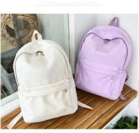 Mochila de viaje para mujeres, mochilas escolares para chicas adolescentes, mochila de color sólido, alta calidad, nueva mochila - details 1