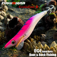FUKUSHIMA 3,5 JIG DE CALAMAR EVOLUTION EGI Cebo de Madera para Camarones - details 6