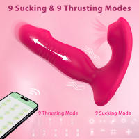 Vibradores de punto G portátiles con control de aplicación, consoladores realistas, vibrador de mariposa con 9 + 9 modos de vibración potentes, consolador de larga distancia, juguetes sexuales para adultos para mujeres y parejas - details 1