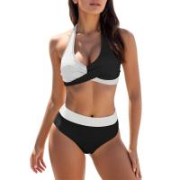 Traje de Baño Sexy para Mujer con Escote en V Profundo y Moldeado Traje de Baño de Dos Piezas con Estampado Brasileño de Verano - details 6