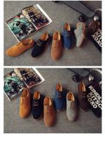 Zapatos casuales de primavera 2025 para hombre, zapatos de cuero de talla grande para hombre, zapatos de moda esmerilados - details 12