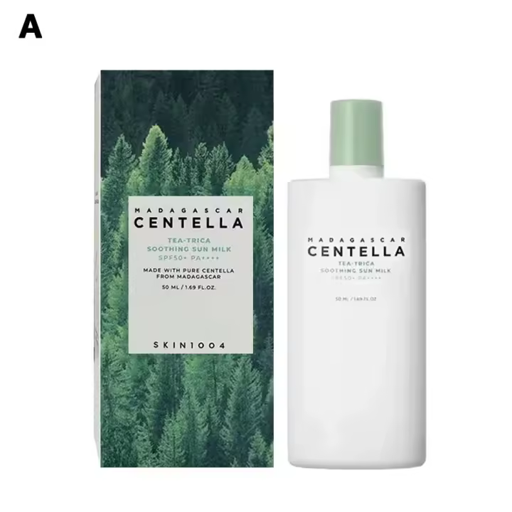 Centella-Kit de cuidado de la piel, suero facial calmante, hidratante, iluminador, hialurónico, resistente al agua, cápsula de protección solar, ampolla, conjunto para el cuidado de la piel - 1