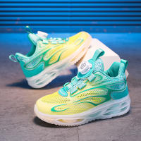 Calzado deportivo para exteriores, cómodos zapatos para correr para niños, antideslizantes y resistentes al desgaste, con superficie de malla transpirable - details 8