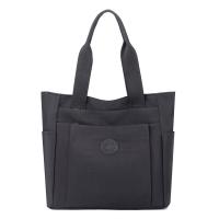 Casual bolso de las mujeres 2025 verano nueva moda de gran capacidad casual color sólido tela de nylon hombro portátil madre bolsa - details 6