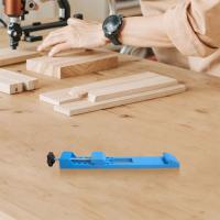 Abrazadera de posicionamiento de mano duradera, ABS ligero, Clip de fijación rápida, guía de Base, máquina cortadora de guía de borde azul - details 10