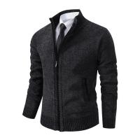 Cárdigans de otoño e invierno, suéteres con cuello levantado para hombre, suéteres de chenilla, prendas de vestir exteriores, ropa de hombre - details 2