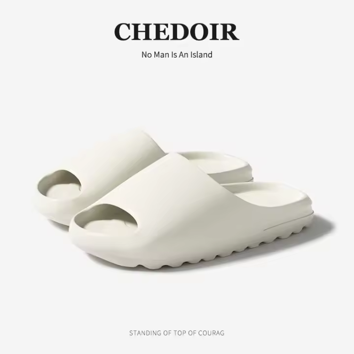 Zapatillas deportivas desgaste exterior verano de los hombres de fondo grueso interior hogar antideslizante sandalias eva playa de las mujeres zapatillas frescas pareja - 1