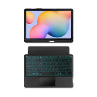 Teclado inteligente compatible con Bluetooth para Samsung Galaxy Tab S6 Lite, funda de tableta de 10,4 pulgadas, Trackpad retroiluminado, Teclado dividido - details 2