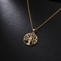 Collar con colgante de árbol de la vida para hombres y mujeres, búho universal, temperamento - details 0