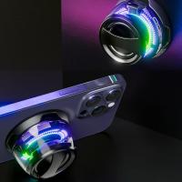 Mini Altavoz Bluetooth 2 en 1, Subwoofer de sonido estéreo magnético, caja de sonido inalámbrica creativa con iluminación RGB, soporte para teléfono - details 1