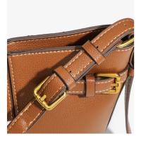 Bolso de mujer premium sense versátil retro hebilla decoración de un solo hombro bandolera bolso de cubo - details 12