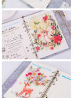 Cute 6 Rings Paper Index Divider For Binder Planner Notebook Stationery Candy Notebook Paper Divider Accessories A5 A6 - details 23